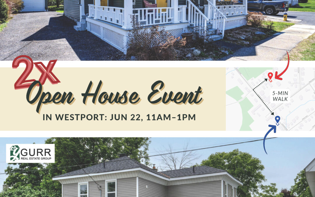 Jun 22: 2x Open House Event in Westport!