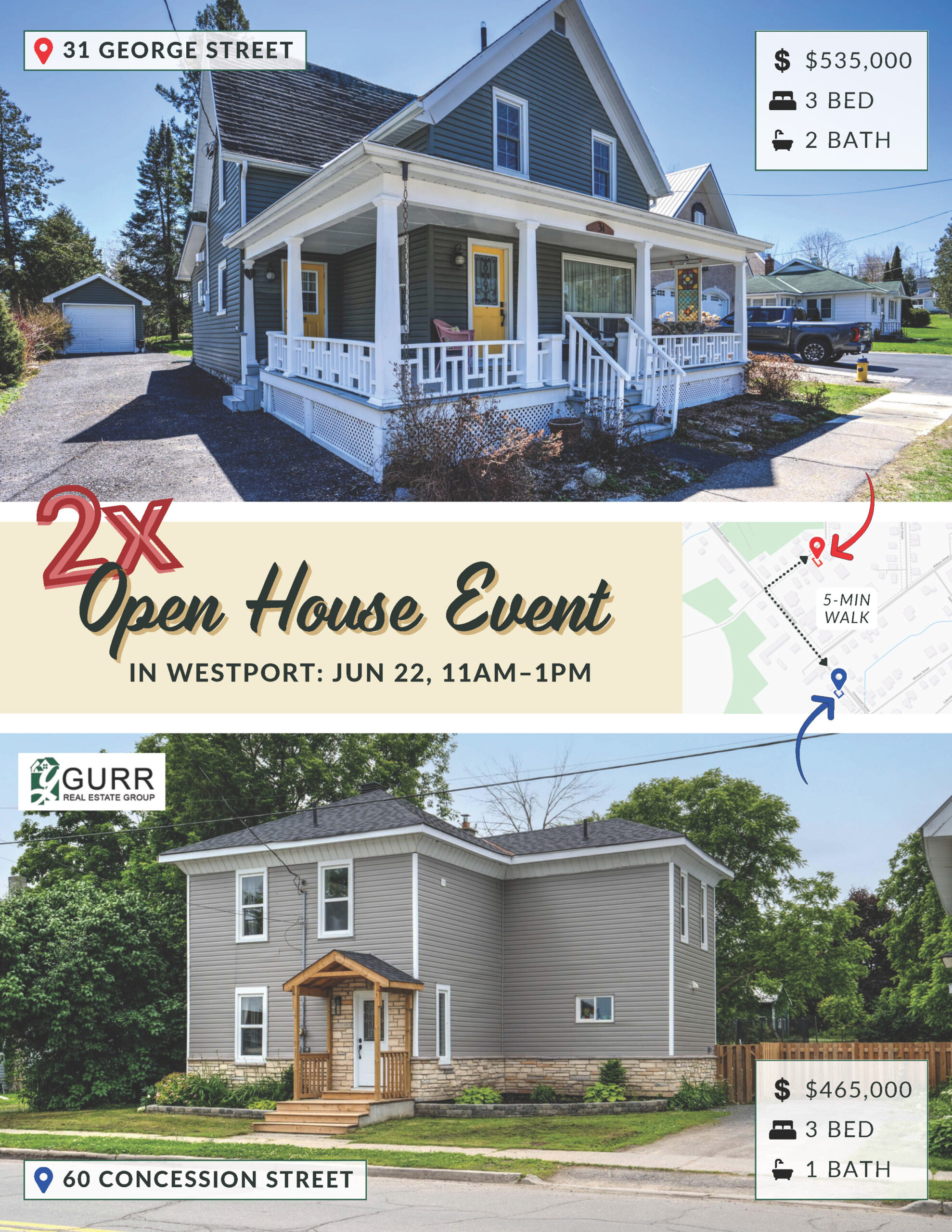 772 Indian Lake Open House Graphic