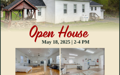 May 18: Open House at 1867 Crow Lake Road