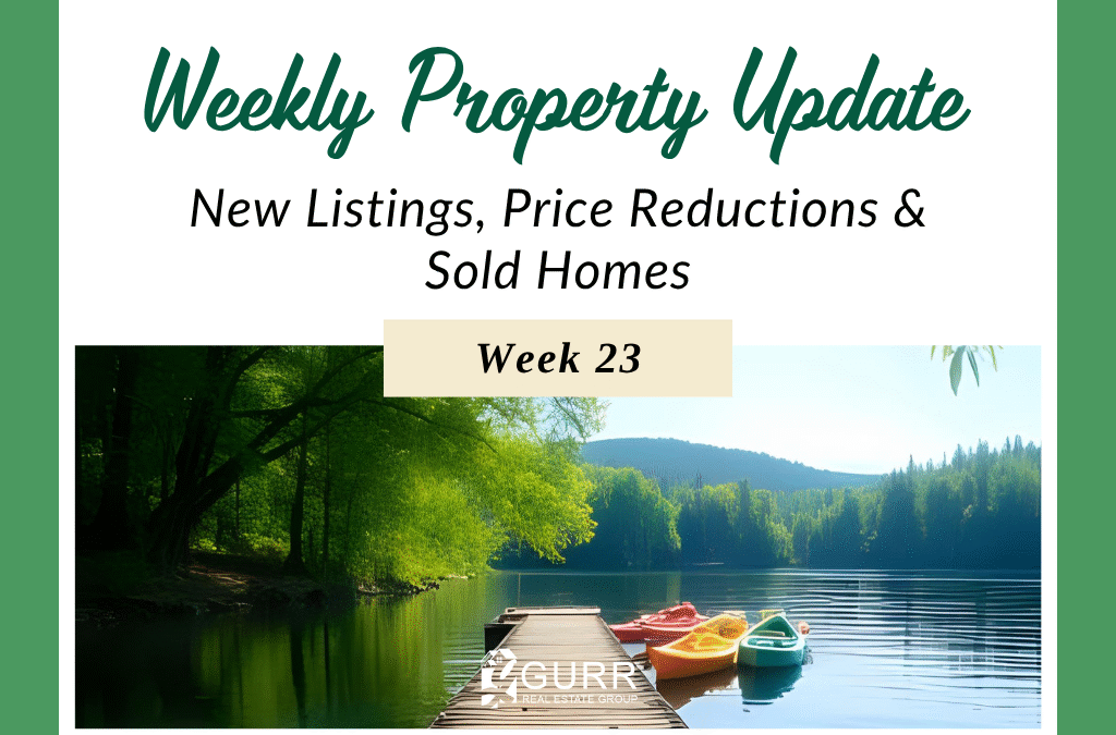 Weekly Property Update for Week 23, 2025