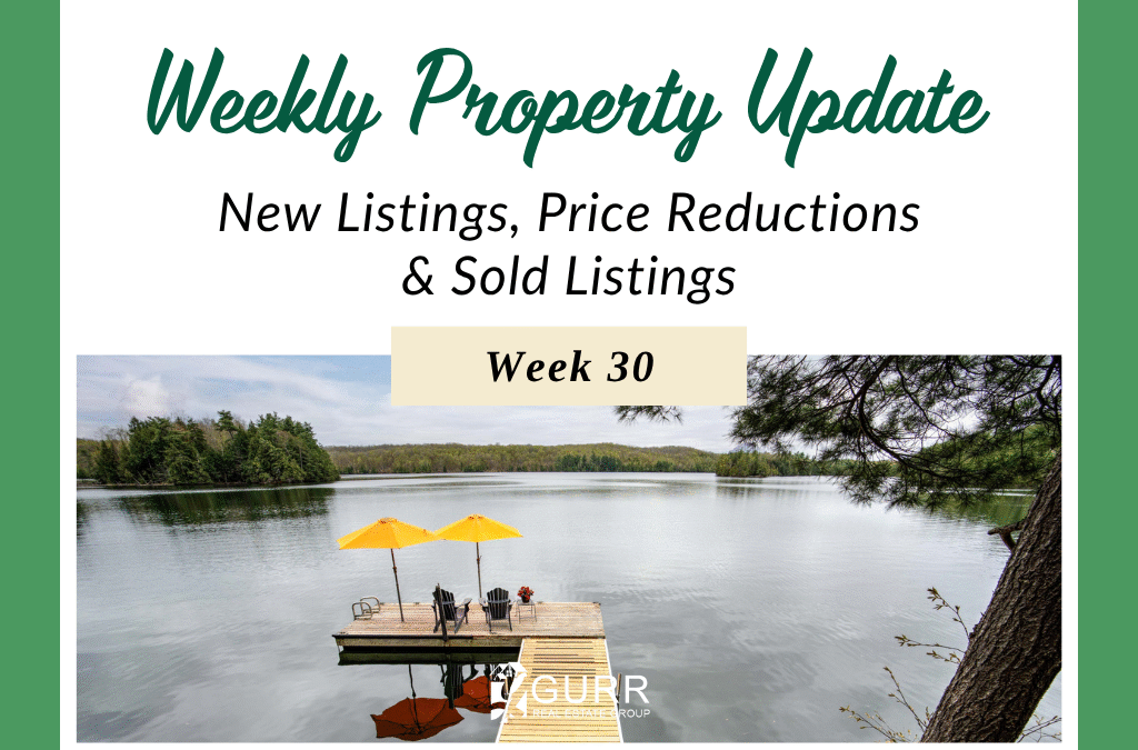 Weekly Property Update for Week 30, 2025