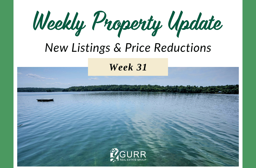 Weekly Property Update for Week 31, 2025