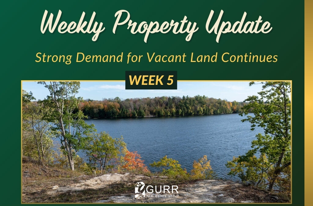The Strong Demand for Vacant Land Continues
