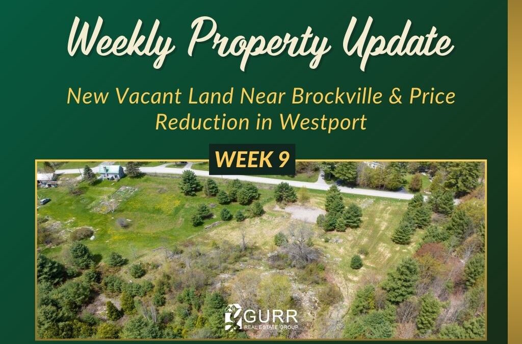 Eastern Ontario Real Estate Update: New Land Lot Near Athens
