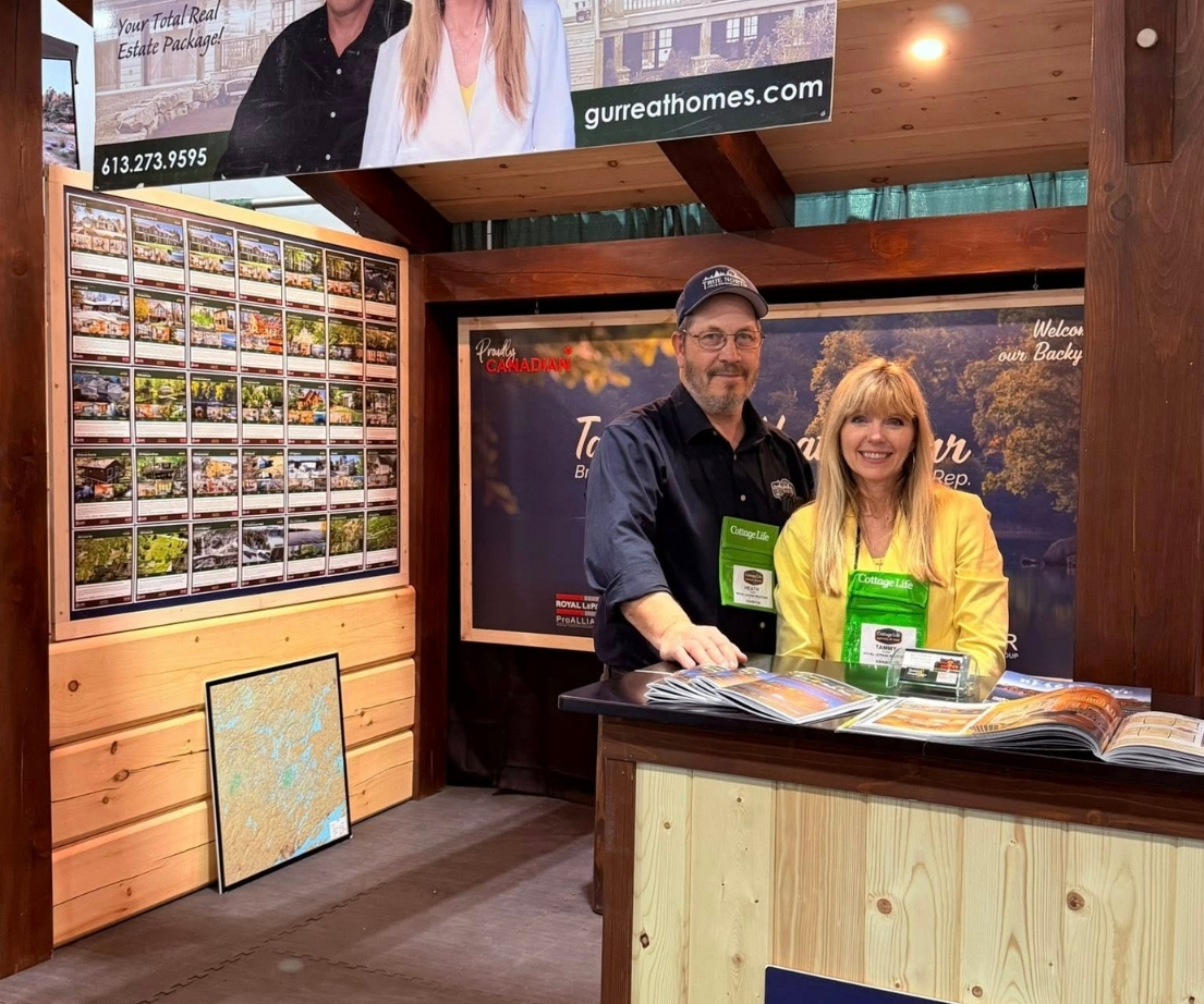 Ottawa Fall Home Show - Gurr Real Estate and True North Log & Timber Homes at Booth 1921
